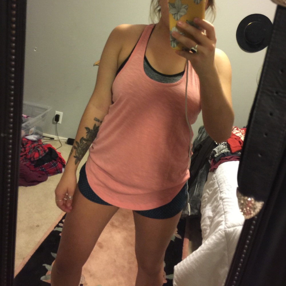 Victoria’s Secret PINK orange tank top